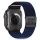 Tech-Protect Nylon Clasp remienok, Apple Watch 6 / 7 / 8 / 9 / 10 / SE / ULTRA 1 / 2 (44 / 45 / 46 / 49 mm), modrý