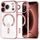 iPhone 17 Pro Max / 18 Pro Max ümbris – Techsuit Luxury Crystal MagSafe – roosa