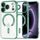 iPhone 17 Pro / 18 Pro vāciņš – Techsuit Luxury Crystal MagSafe – zaļš