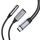 Tech-Protect UltraBoost kabel USB-C - Mini Jack 3,5mm a USB-C, PD60W/6A, černý