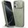 Suritch MagSafe Kickstand Camprotector obal iPhone 16 Pro, zelený