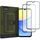 Hofi Pro+ Zaščitno kaljeno steklo, Samsung Galaxy A15 4G / 5G / A25 5G, 2 kosa, črn