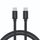 Cablu de date Swissten USB-C / USB-C, 2m negru