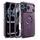 Dexnor MagSafe Case für iPhone 17 Pro Max / 18 Pro Max - 360° Kickstand mit Kameraschutz - Lila