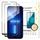 Wozinsky 2x 5D edzett üveg, iPhone 13 Pro Max / 14 Plus, fekete