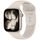 Tech-Protect Silicone Bandje voor Apple Watch 8 / 9 / 10 / 11 / 12 / SE / Ultra (40 / 41 / 42 mm) - Beige