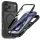 Tech-Protect Defense360 MagSafe Case für iPhone 17 Pro Max / 18 Pro Max - Hybridpanzer mit integriertem Displayschutz - Schwarz