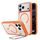 iPhone 17 Pro / 18 Pro vāciņš – ESR Classic Hybrid HaloLock Kickstand ar statīvu – oranžs