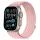Tech-Protect Nylon Sport remienok, Apple Watch 8 / 9 / 10 / 11 / SE / Ultra (44 / 45 / 46 / 49 mm), ružový