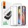 Spigen ALM Glass FC Zaščitno kaljeno steklo, iPhone 13 / 13 Pro / 14 / 16e, črno