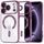 iPhone 17 Pro / 18 Pro ümbris – Techsuit Luxury Crystal MagSafe – veinpunane