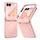 Tech-Protect Kevlar Aura MagSafe Schutzhülle für Samsung Galaxy Z Flip 8 - Extrem Robust mit Ständer - Rosa