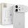iPhone 18 Pro kaamerakaitse – Tech-Protect Camalloy Fit+ – hõbedane