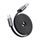 Mcdodo Self-Winding Datenkabel (CA-1200) USB auf USB-C - Selbstaufwickelndes Ladekabel - 1m - Schwarz