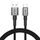 Tech-Protect UltraBoost DNA kábel USB-C, 15W/3A, 1m, sivý
