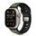Tech-Protect IconBand Line Apple Watch 8 / 9 / 10 / 11 / SE / Ultra (44 / 45 / 46 / 49 mm), černý / zelený