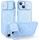 JP CamProtection MagSafe obal s 4.5M SGS certifikátem, iPhone 13 / 14 / 15, světle modrý