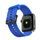 Strap Y Armband für Apple Watch 7 / SE (45/44/42 mm), blau
