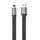 WK Design King Kong 2. gen., cablu USB - Lightning, pentru încărcare rapidă / transfer de date, 6A, 1,3 m, negru (WDC-156i)