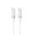 Καλώδιο XO NB-Q282B PD USB-C - USB-C, 1 m, λευκό