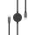 Fonott kábel FIXED Power Watch Cable USB-C - USB-C töltővel Apple / Samsung Watch-hoz, PD 60W, 1,5 m, szürke