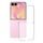 Techsuit Clear Silicone, Samsung Galaxy Z Flip7 / Z Flip8, przezroczyste