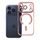 iPhone 17 Pro / 18 Pro dėklas – Electro Mag Cover MagSafe – rožinio aukso