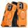 Camslide Stand obal, iPhone 16 Plus, oranžový