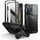 Dexnor 360 Kickstand Camprotector obal Samsung Galaxy S24 Plus, čierny