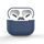 Apple AirPods 3 puha szilikon fülhallgató tok, sötétkék (C tok)
