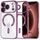 iPhone 17 Pro Max / 18 Pro Max ümbris – Techsuit Luxury Crystal MagSafe – punane