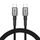Tech-Protect UltraBoost DNA kábel USB-C, PD100W/5A, 1m, sivý