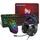 T-WOLF TF400 RGB Gaming Set 4in1 (Tastatur, Maus, Headset, Mauspad)