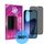 JP 4-Way Privacy 360° Tvrzené sklo, iPhone 18 Pro, černé