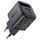 Acefast Oplader met Display (A114) - GaN - USB & USB-C - PD 25W - 5V/3A - Zwart