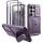 Dexnor 360 Kickstand Camprotector θήκη Samsung Galaxy S26 Ultra, μωβ