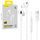 Blavec BHS-01 Bedrade In-Ear Oordopjes met Microfoon USB-C (DAC) - Wit