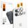 Spigen Optik.TR Ez Fit zaščita za kamero, 2 kosa, iPhone 16 / 16 Plus, kristalno čista