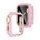 JP Watch case Crystal, Apple Watch 7 / 8 / 9, 45 mm, růžový