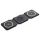 3-in-1 Magnetische Faltbare Kabellose Ladestation, Schwarz