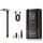 Techsuit (AI2) Kabelloser Kompressor AirXpert Pro mit LED-Taschenlampe und LED-Display, 1500 mAh - Schwarz