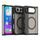 Techsuit HaloFrost II MagSafe Case für iPhone Duo - Magnetische Schutzhülle - Schwarz