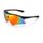 WEST BIKING HD Fahrradbrille mit UV400-Schutz für Radsport und Outdoor - Schwarz/Bunt