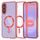 Samsung Galaxy A37 5G dėklas – Techsuit Luxury Crystal MagSafe – raudona