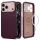 iPhone 17 Pro / 18 Pro dėklas – Spigen Nano Pop MagSafe – vyno raudona