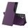 Custodia Eco Leather View Case, Samsung Galaxy S25 Ultra, viola