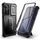 Samsung Galaxy S25 Hoesje - Tech-Protect Kevlar Cam+ - Schokbestendig met Camera Cover & Standaard - Zwart