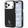 iPhone 17 Pro / 18 Pro ümbris – Guess Saffiano Small 4G Classic MagSafe'iga – must