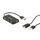 Maxlife Home Office Hub USB 2.0 - 4x USB 0,15 m, czarny + kabel 1,5 m