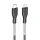 Καλώδιο Forcell Carbon, USB-C - Lightning, Power Delivery, PD27W, CB-01C, μαύρο, 1 m